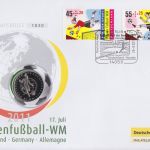 Numisbrief 10 € Frauen-Fußball WM 2011