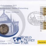 Numisbrief Deutschland 2 Euro Baden-Württemberg Kloser Maulbronn 2013