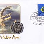 Numisbrief Deutschland 2 Euro 10 Jahre Euro 2012