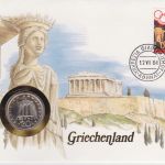 Numisbrief Griechenland 20 Drachmen 1982