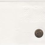 Numisbrief 1 DM 1985 Adler 150 Jahre Eisenbahn