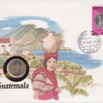 Numisbrief Guatemala 10 Centavos 1981