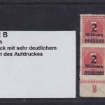 Deutsches Reich 312 B postfr. mit deutlichem Abklatsch