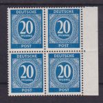 Gemeinschaftsausgaben 924 c im Viererblock postfr. Michel 72 €