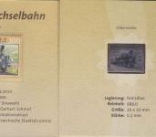 Numiphilum Nr. 8 Briefmarke + 999er Silberbarren Eisenbahn 2010