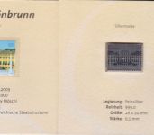 Numiphilum Nr. 7 Briefmarke + 999er Silberbarren Schloss Schönbrunn 2010