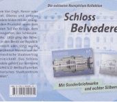 Numiphilum Nr. 4 Briefmarke + 999er Silberbarren Schloss Belvedere 2010