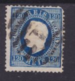 Portugal 42 x B (12 1/2) gest./used König Luis 1871 Michel 100 €