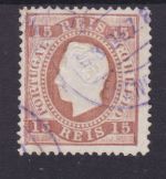 Portugal 36 B (12 1/2) gest./used König Luis 1875 Michel 40 €