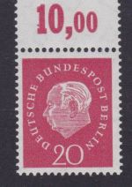 Berlin 184 v P vom Oberrand postfr. Heuss 1959 Michel 18 €