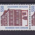 Bund 1746 R 5er-Streifen mit Nummer postfr./mnh Michel 42 €