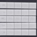 Bund 1934/1938 A R 5er-Streifen mit Nummer postfr./mnh Michel 108 €