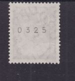Bund 263 x w R mit schwarzer Rollennummer postfr. Heuss 1958