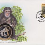 Numisbrief Sierra Leone Medaille Schmiopanse WWF 1983