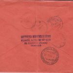 Italien Express-Brief aus St. Ulrich Bozen nach München 1949
