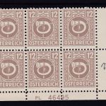 Österreich 728 postfr. mit Plattennummer