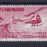 San Marino 696 postfr./ mnh Hubschrauber 1961