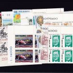 San Marino 4 x Jahrgang 1983 postfr./ mnh komplett Michel 67 €