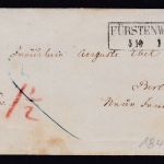 Vorphila Brief Fürstemwalde - Berlin 1849