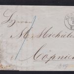 Vorphila Brief Berlin - Cöpnik 1849