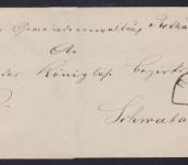 Vorphila-Brief Postablage Roth - Schwabach