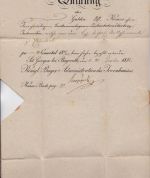 Vorphila-Brief Irrenhaus St. Georgen bei Bayreuth nach Kulmbach 1842