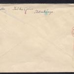 Ungarn Luftpost-Brief nach Sigmaringen 1942 ZENSUR/CENSOR