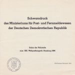 Deutsches Reich 65 Neudruck-Bogen aus der DDR 1984 Michel 40 €