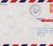 Erstflug FFC: Pan Am Paris - San Francisco Polar Route 1957
