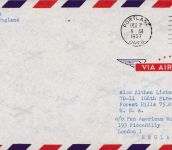 Erstflug FFC: FAM 18 Pan Am Portland - London 1957