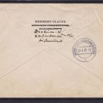 Deutsches Reich Flugpost-R-Brief Berlin - München-Obermenzing 1939