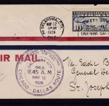 Erstflug FFC: Chicago - Dallas 1926