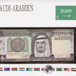 Banknotenbrief Saudi Arabien 1 Riyal UNC