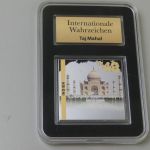 SILBER-Briefmarke: Internationale Wahrzeichen: Taj Mahal