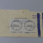 BRD Geldscheintasche / Banderole zu 5000 DM 1975