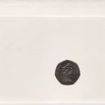 Numisbrief Isle of Man 50 Pence 1982 Weihnachten