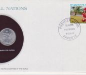 Numisbrief Französisch Polynesien 1 FRanc 1979 - coins of all nations