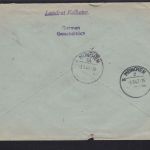 Gemeinschaftsausgaben 929+936 auf Eilboten R-Brief Kehlheim - München 1947