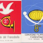 Italien 2 Sonderkarten Convegno Filatelico Fiorentino 1964