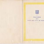 Vatikan 190+191+207+208 Gedenkblatt Maria Goretti + Klara von Assisi 1953