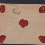 Niederlande Wert-R-Brief aus Hansweert nach München 1925