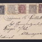 Frankreich Ansichtskarte St. Nazaire 1903