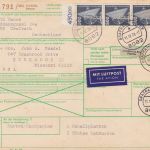 Bund 29 Paketkarten meist mit Frankaturen zw. 10-25 DM