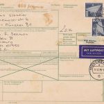 Bund 29 Paketkarten meist mit Frankaturen zw. 10-25 DM