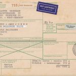 Bund 29 Paketkarten meist mit Frankaturen zw. 10-25 DM