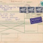 Bund 29 Paketkarten meist mit Frankaturen zw. 10-25 DM