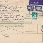 Bund 29 Paketkarten meist mit Frankaturen zw. 10-25 DM
