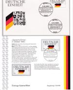 Motiv-Sammlung Deutsche Einheit 1990 auf 18 Seiten