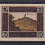 Kahla 10 Pfennig 1920 UNC