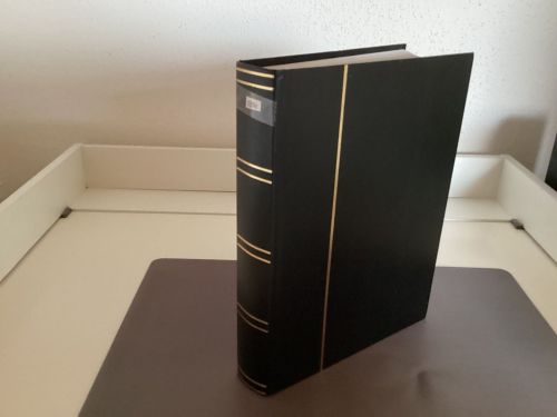 Briefmarkenalbum Einsteckalben  DIN A4 60 Seiten weiß gebraucht